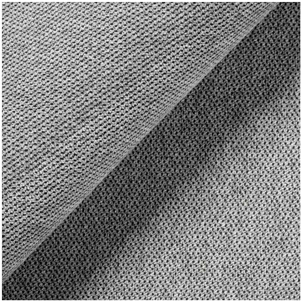 Tecido Estilo Linho Repelente a Água, 1,45 de largura  Aston WR Platina Cinza