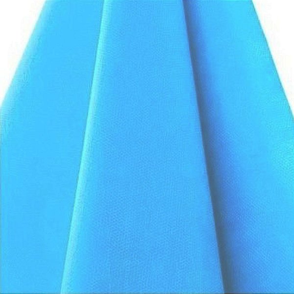 Tecido TNT Rolo Enfestado Azul Bebe liso  40gr -  25 Metros 1,40 Larg  - *Enviado dobrado em rolo de 70cm*