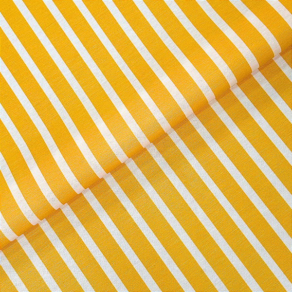 Tecido Water  Block Listrado Amarelo