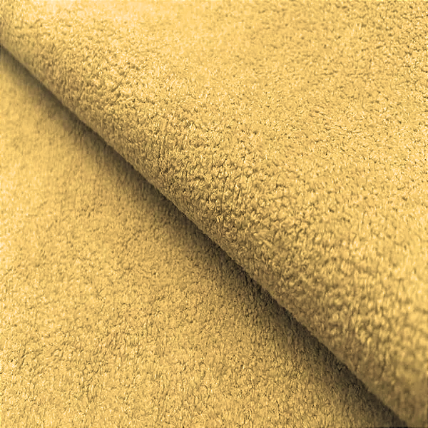 Tecido para Moveis e Decoração Boucle Dublado Dourado