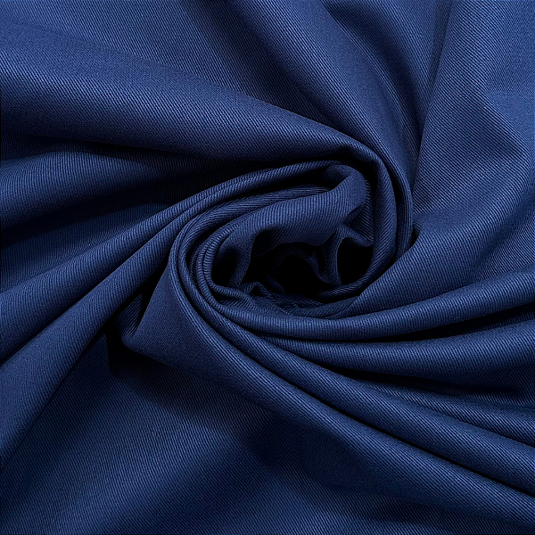 Tecido Sarja Peletizada 100% Algodão Delfi Azul Marinho