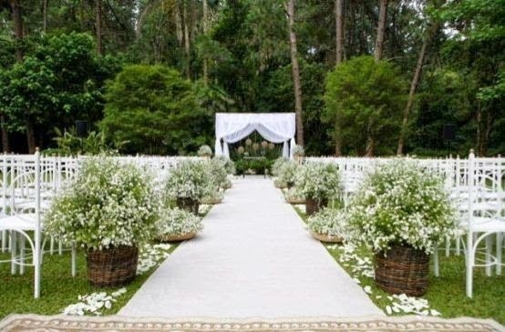 Passadeira Tapete Branco Para Casamento, Festas 10 Metros de comprimento