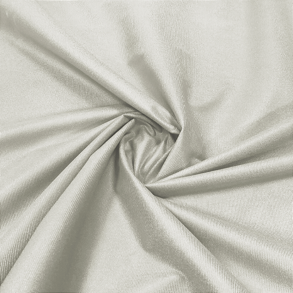 Tecido Veludo Marfim Liso