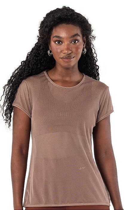 Blusa Du Sell Tule Poly Básica