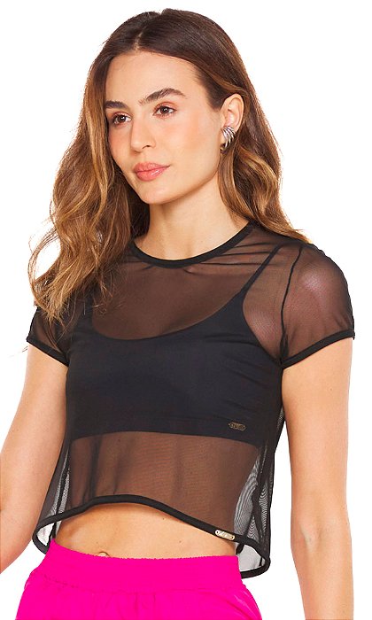 Cropped Du Sell Tule Poly