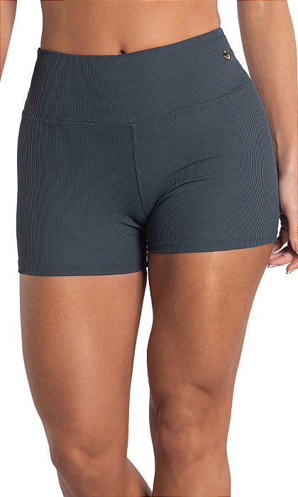 Short Du Sell Fit Canelado Básico