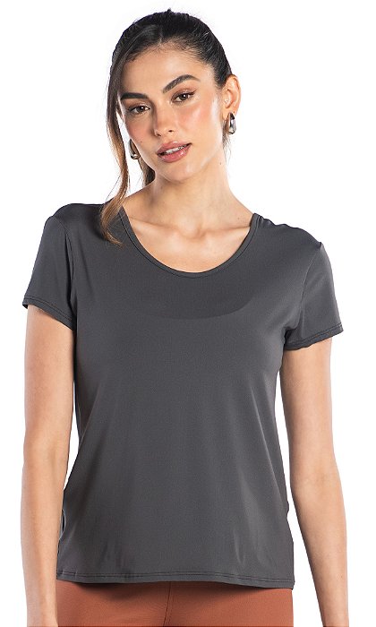 Blusa Du Sell Solare Decote Costas