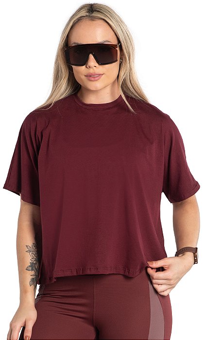 Cropped Du Sell Silky Cotton com Estampa