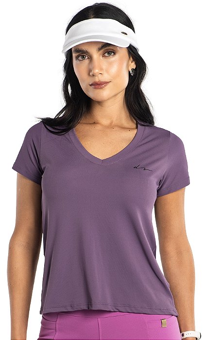 Blusa Du Sell Dry Posh com Decote V