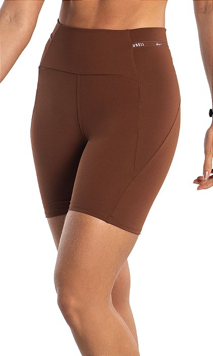 Bermuda Du Sell Fit com Recortes e Elástico