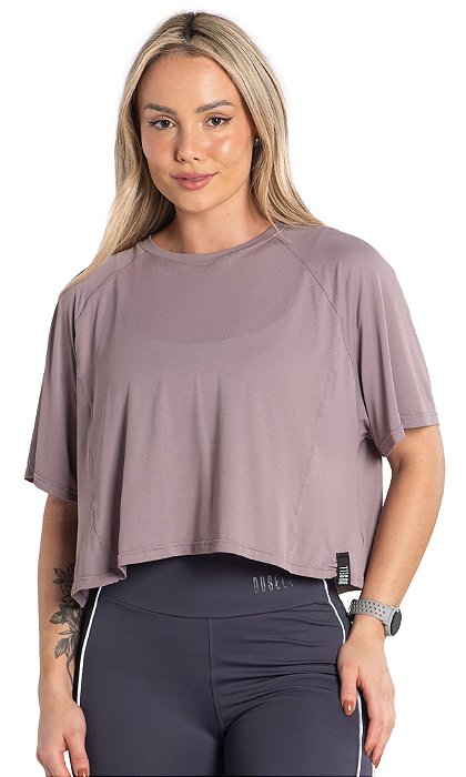 Cropped Du Sell Hassan com Recortes