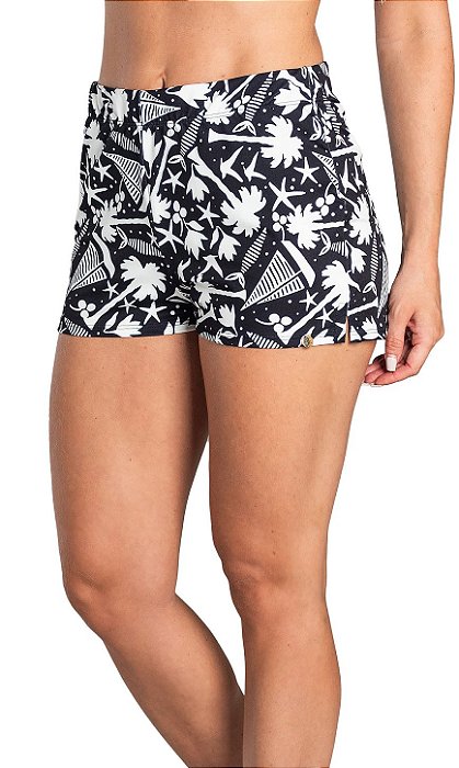 Short Du Sell Saída de Praia Cancun Estampado