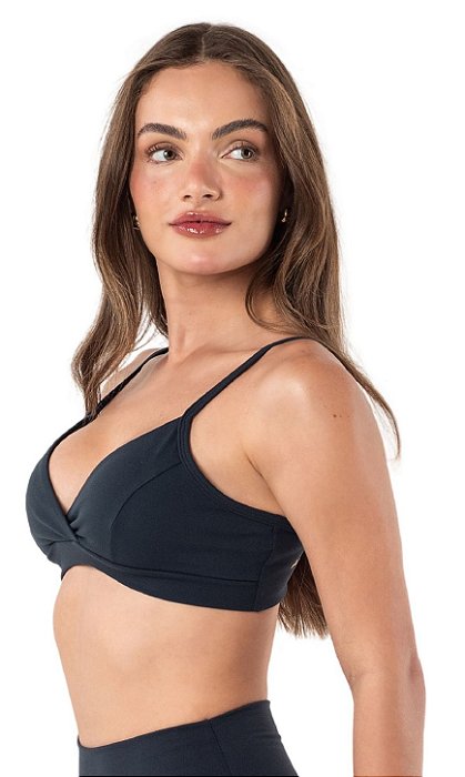 Top Du Sell Fit Biquíni com Bojo Removível