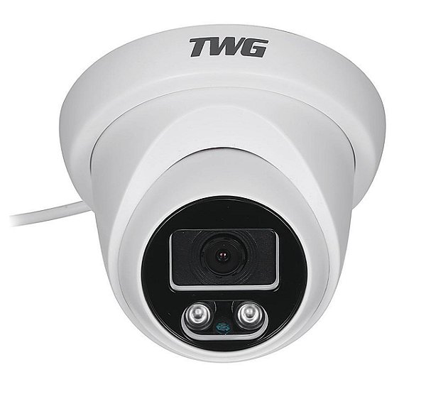 Câmera Dome TWG AHD 2,8mm 2mp 1080p Full HD