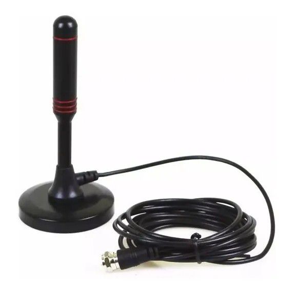Antena Tv Digital Amplificada Íma Uhf/vhf Cabo 3m Lehmox