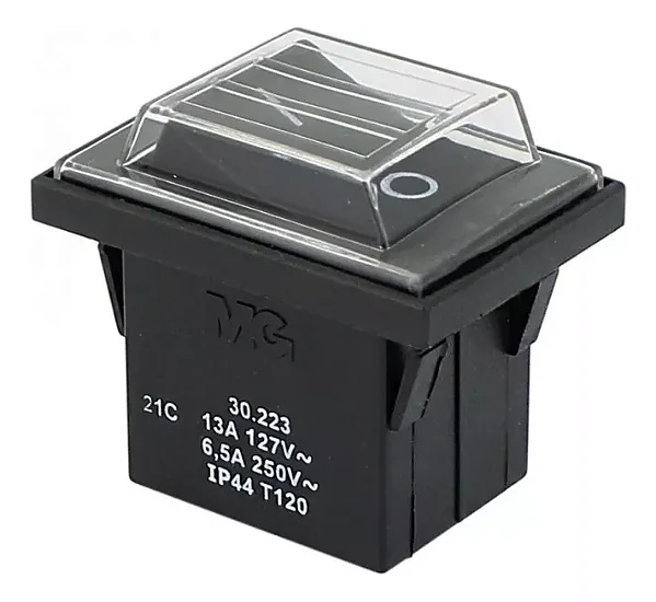Chave Interruptor Electrolux Bipolar Com Capa Novo- Original