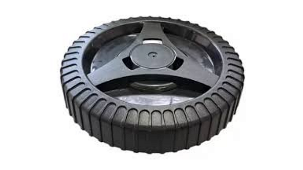 Roda Traseira Plástica Electrolux lavadora Alta Pressão EWS50 Original 67403088