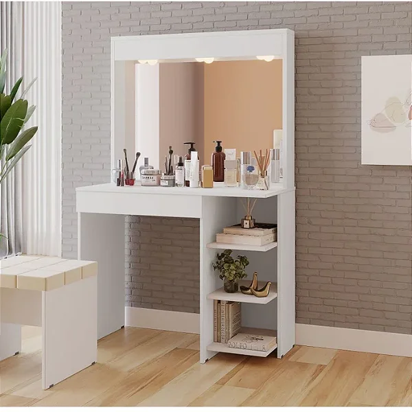 Penteadeira Camarim Eliza 1 Gaveta -150x92cm