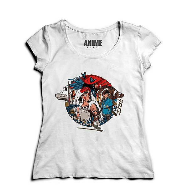 Camiseta  Feminina Anime Mononoke