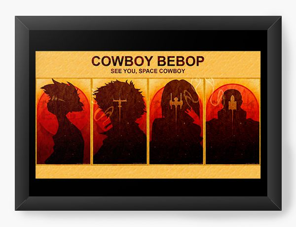 Quadro  Decorativo Anime Cowboy Bebop See you space