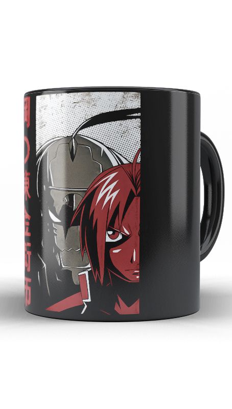 Caneca Anime  Full Metal Red