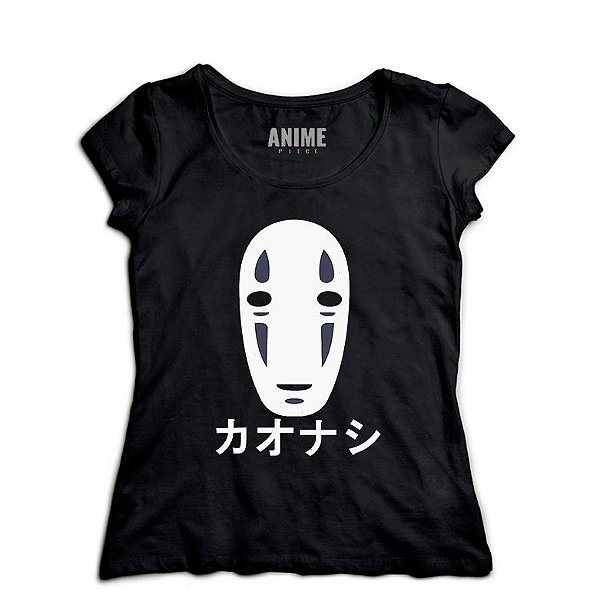Camiseta Anime A Viagem de Chihiro No Face
