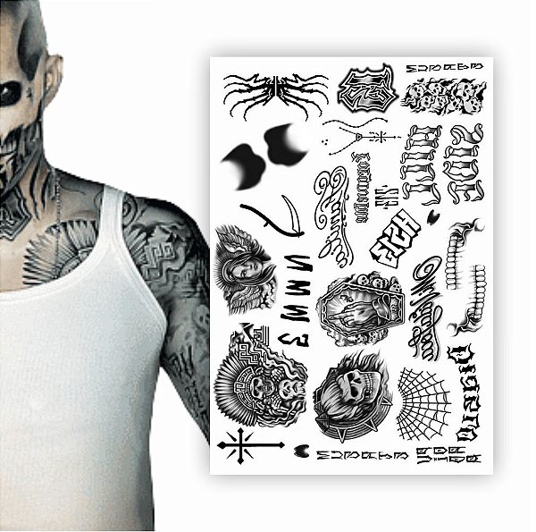 Kit Tatuagens El Diablo