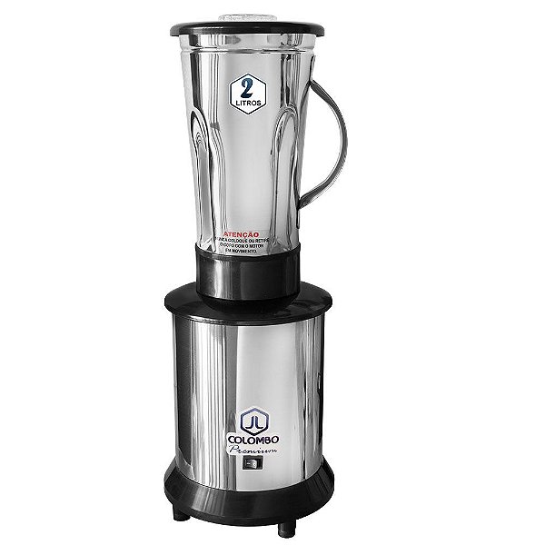 LIQUIDIFICADOR INDUSTRIAL ALTA ROTAÇÃO 2L JL COLOMBO