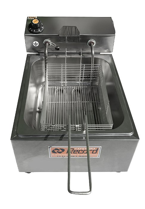 FRITADEIRA INDUSTRIAL ELÉTRICA A ÓLEO 1 CUBA RECORD