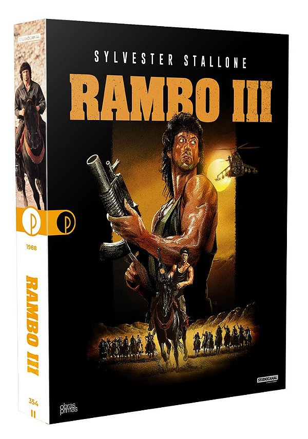 RAMBO III [DIGISTAK COM 1 BLU-RAY E 1 DVD]