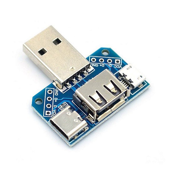 Módulo Adaptador Usb 4 em 1 DIP XY-USB4