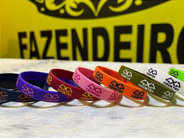 Pulseira Silicone 4x4 Country