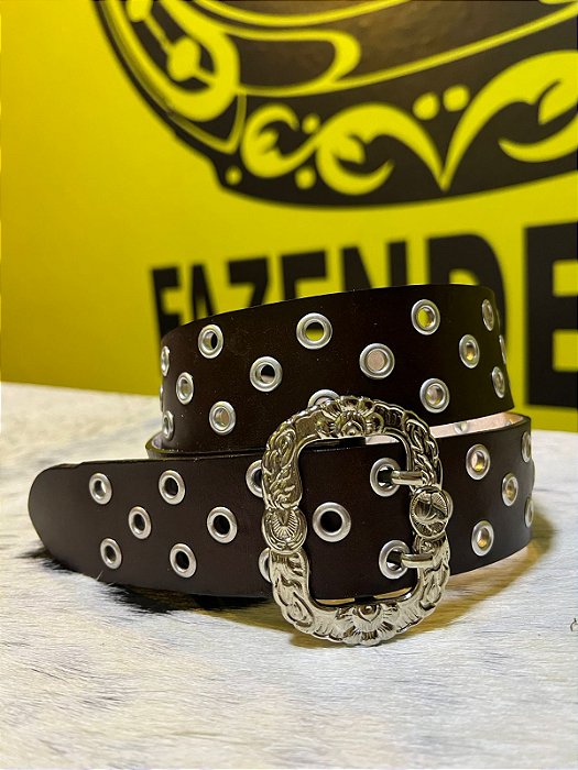 Cinto Muladeiro em Couro Legítimo