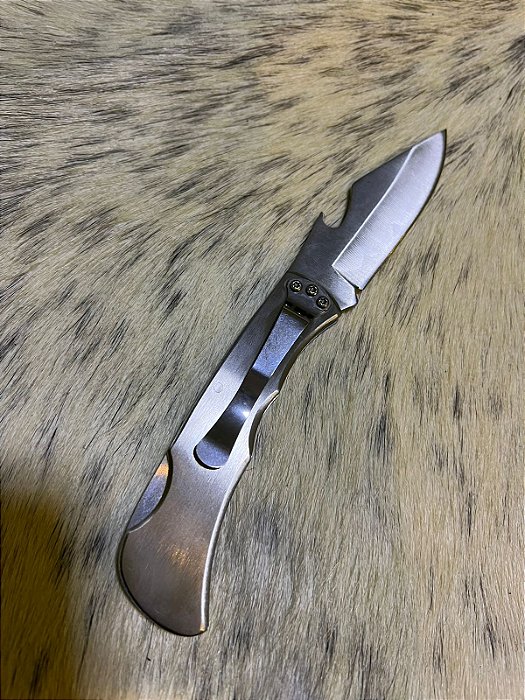Canivete de Inox com Abridor de Garrafa