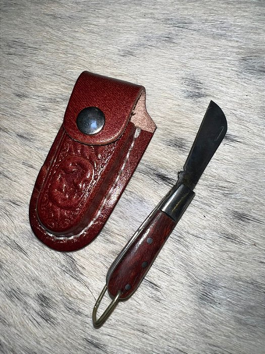 Bainha Infantil Couro com Canivete Mini BCI02