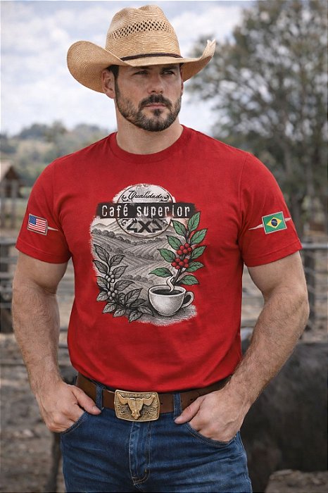 Camiseta Masculina 4x4 Estampada E04