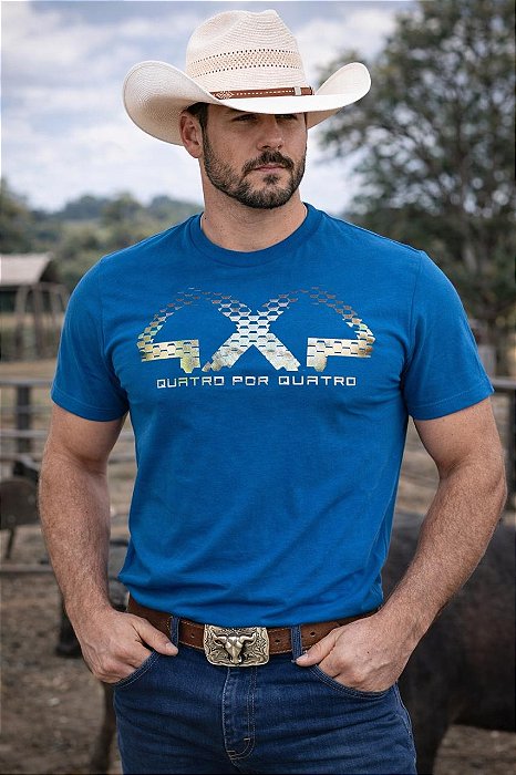 Camiseta Masculina 4x4 Estampada E06