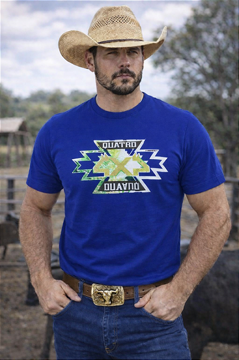 Camiseta Masculina 4x4 Estampada E08