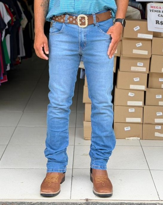 Calça Jeans Masculina 4x4 Country Premium Clara