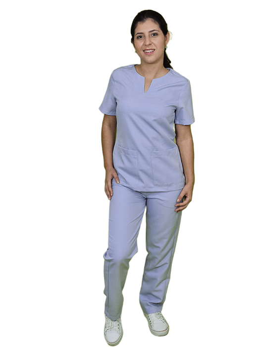 REF. 431 PIJAMA CIRURGICO FEMININO ACINTURADO