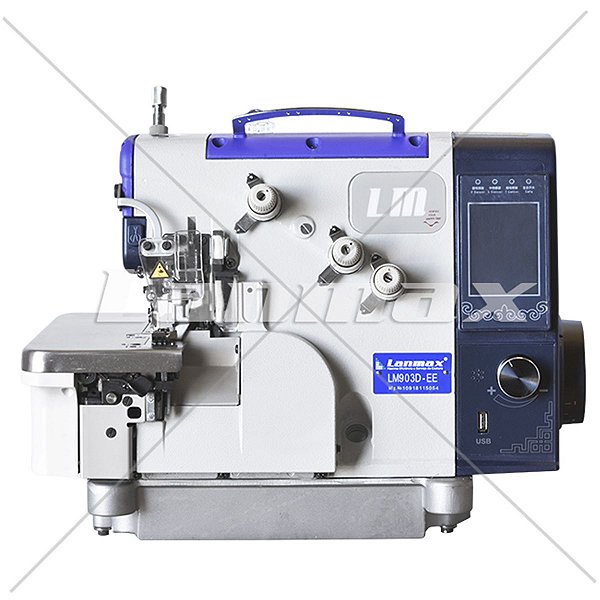Máquina de Costura Overloque Eletrônica Direct Drive Lanmax LM-903D-EE