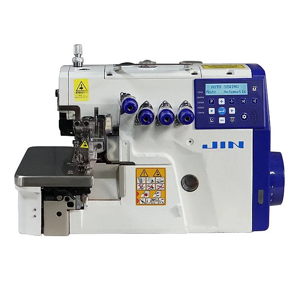 Máquina de Costura Overloque Ponto Cadeia Eletrônica Direct Drive Juki Jin M1-424-SF