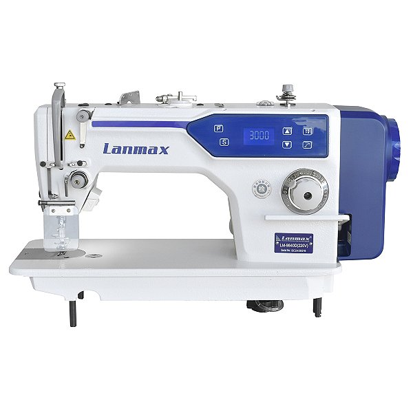 Máquina de Costura Reta Direct Drive Lançadeira Grande Lanmax LM-9840D