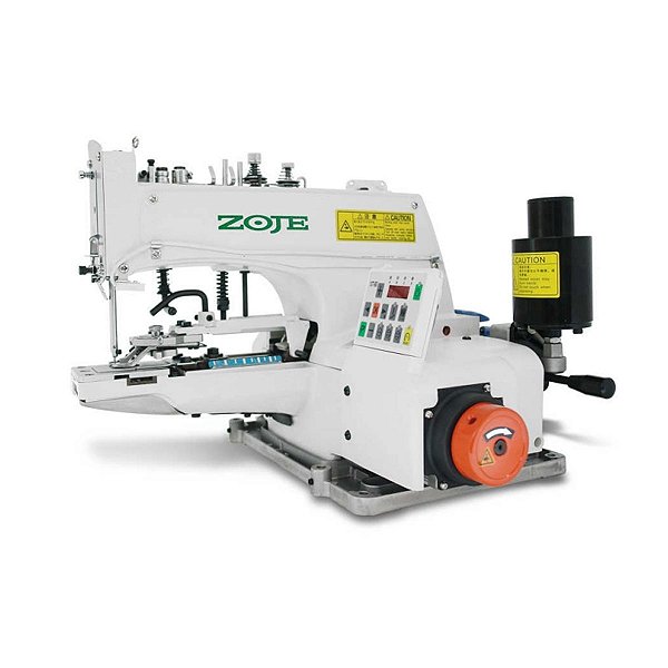 Máquina de Costura Industrial Botoneira Direct Drive 2, 4 e X Zoje ZJ-1377-BD