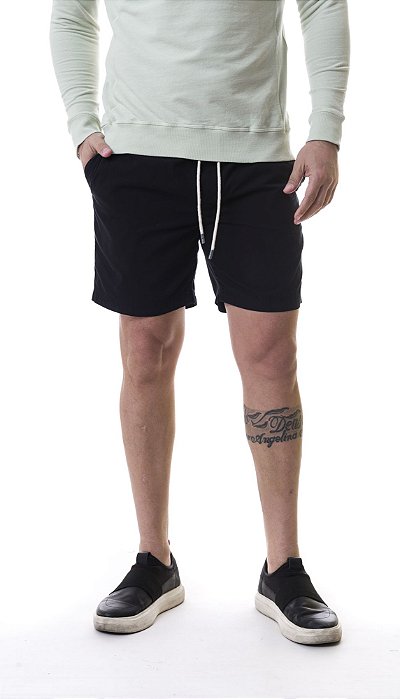 Shorts Sarja Preto