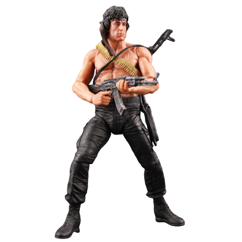 Boneco Rambo 2 clássico anos 80