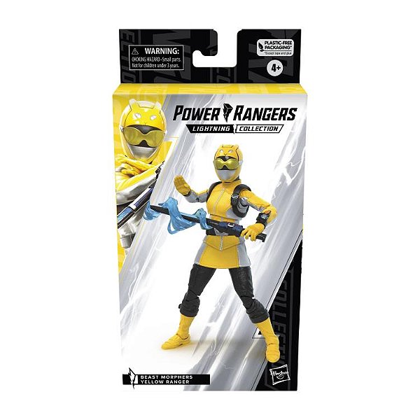 Power ranger Beast Morphers Lightning Collection Yellow Ranger