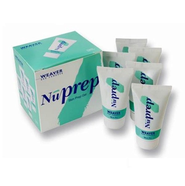 Caixa de gel abrasivo Nuprep (6 bisnagas de 25g)