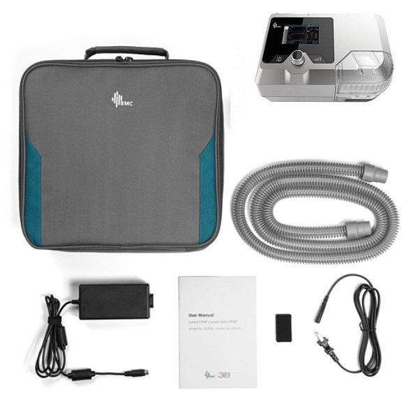 BiPAP com Umidificador Resmart G2S B25A - BMC