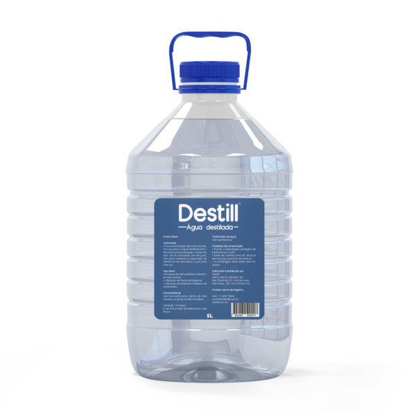 Agua Destilada 5 Litros - Destill